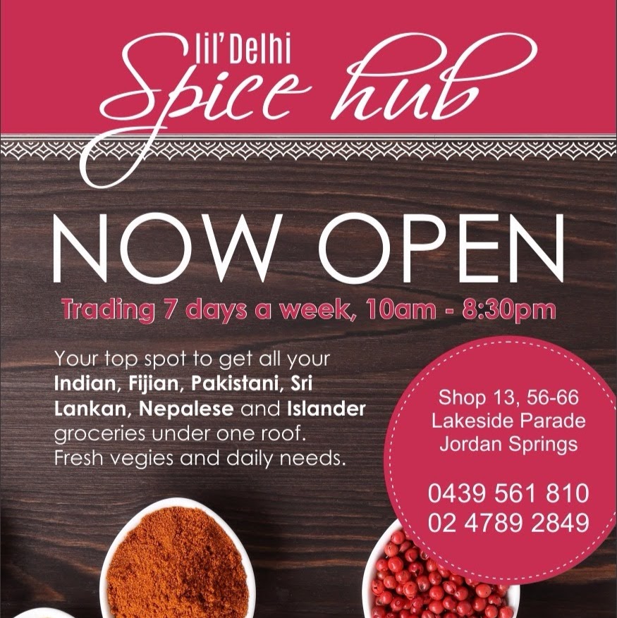 Lil delhi spice hub | store | shop 13/56-66 Lakeside Parade, Jordan Springs NSW 2749, Australia | 0247892849 OR +61 2 4789 2849