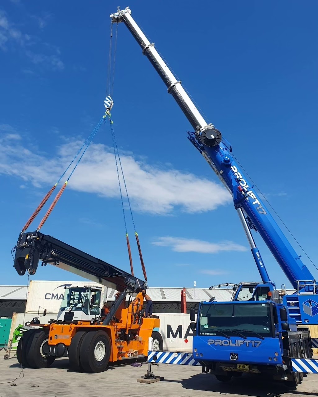 Prolift17 Crane Hire | 50 Overett Ave, Kemps Creek NSW 2178, Australia | Phone: 0448 220 007