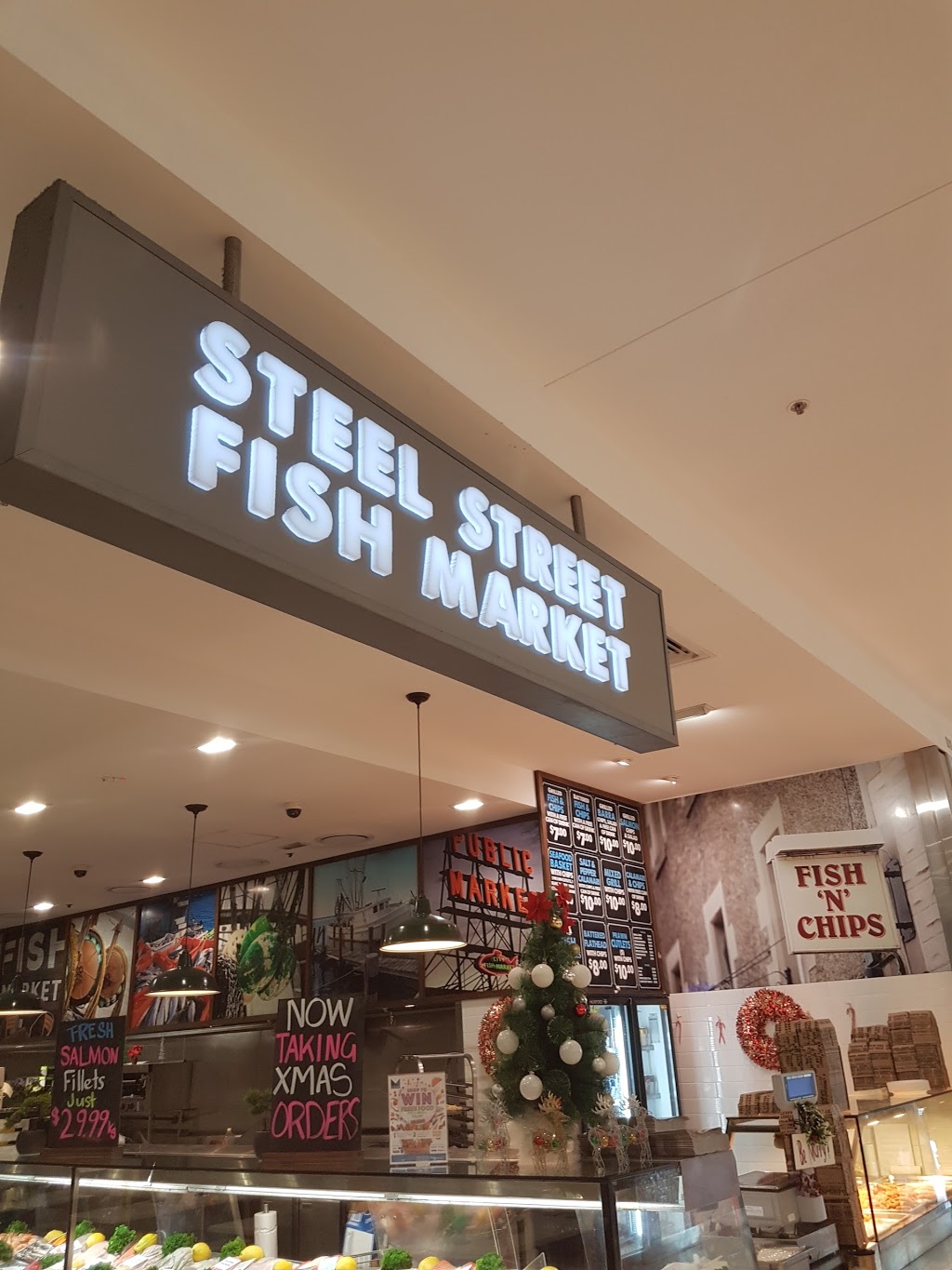 Steel Street Fish Market | restaurant | Charlestown Square, Pearson Street, Charlestown NSW 2290, Australia | 0249209979 OR +61 2 4920 9979