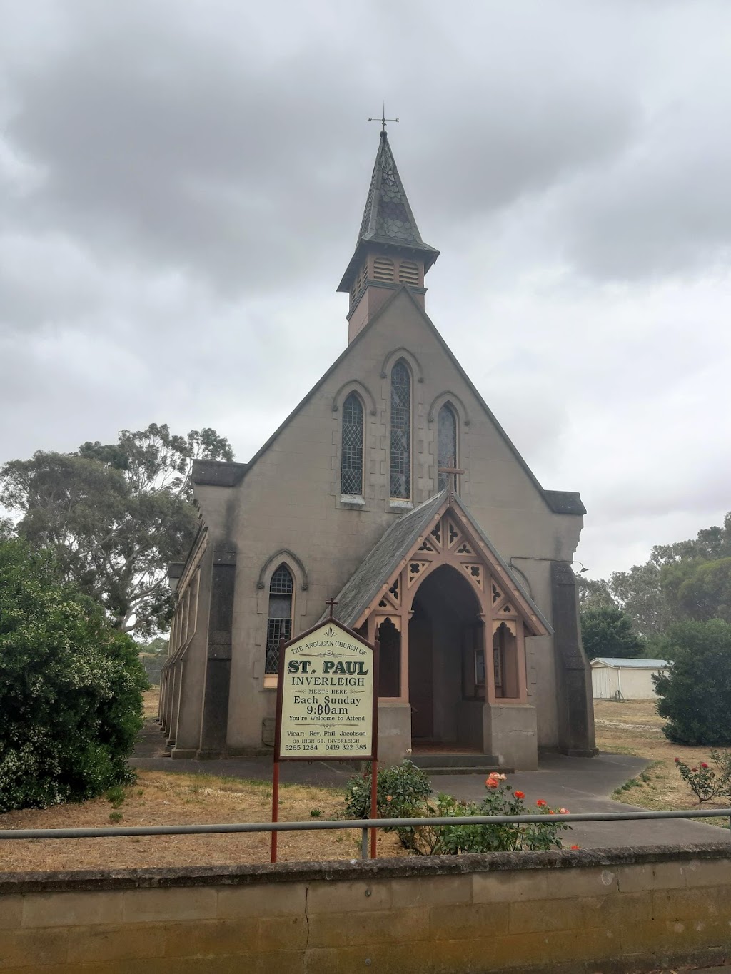 The Anglican Church of St. Paul Inverleigh | church | 38 High St, Inverleigh VIC 3321, Australia