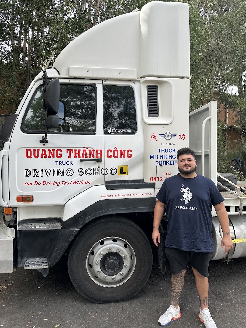 Quang Thanh Cong Truck Driving School | 90 Yarrawa St, Prestons NSW 2170, Australia | Phone: 0412 322 739