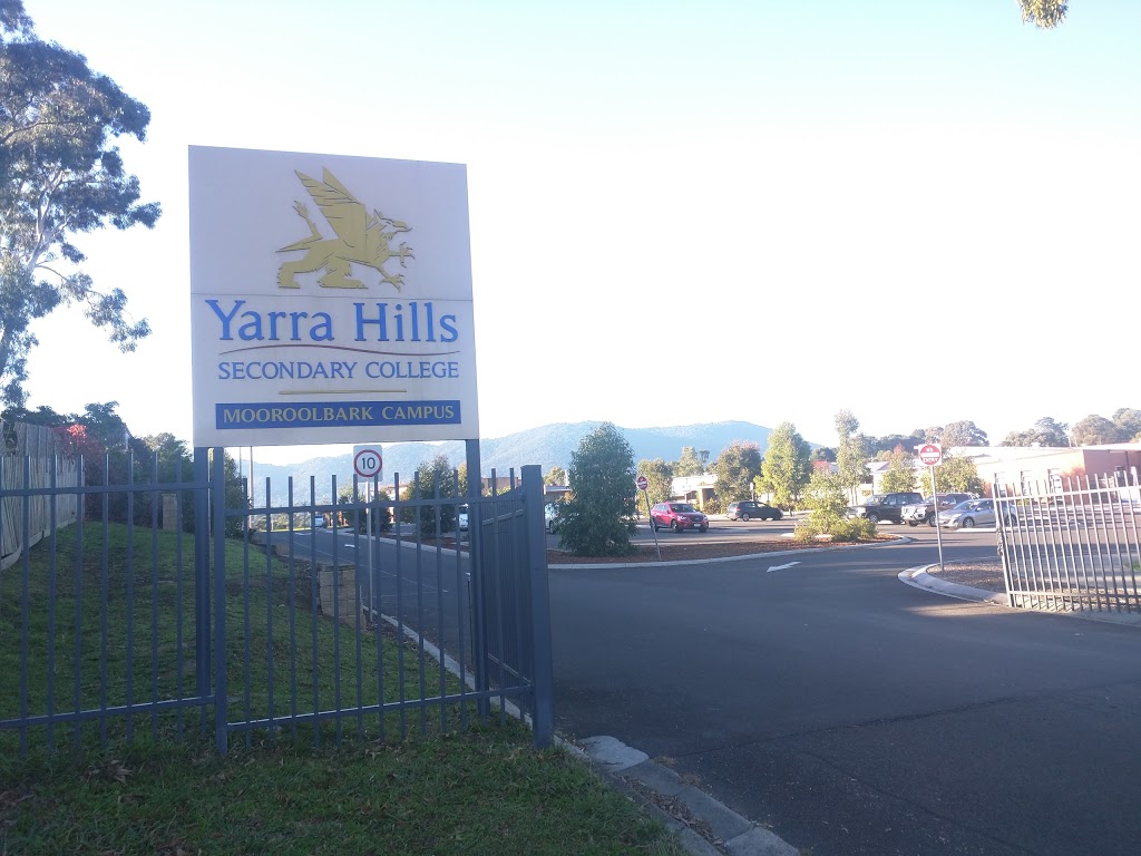 Yarra Hills Secondary College | university | 16 Reay Rd, Mooroolbark VIC 3138, Australia | 0398398800 OR +61 3 9839 8800