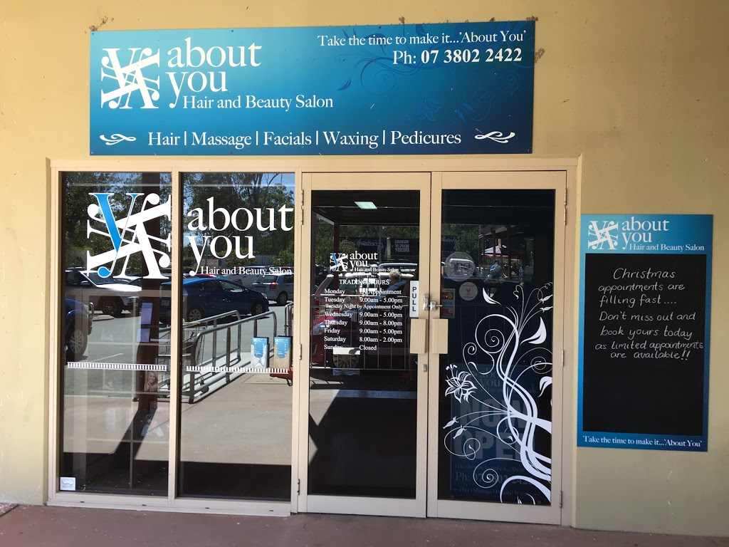 About You Hair and Beauty | 4664 Mount Lindesay Hwy, North MacLean QLD 4280, Australia | Phone: (07) 3802 2422