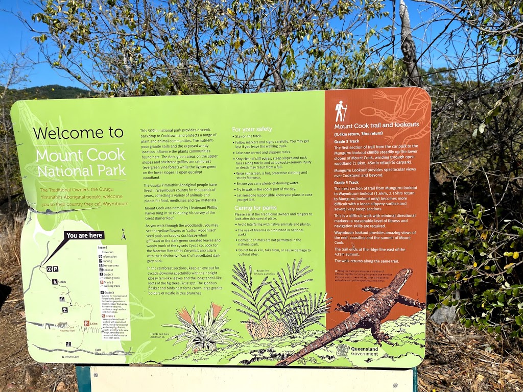 Mount Cook Walking Track | park | 14 Hannam St, Cooktown QLD 4895, Australia