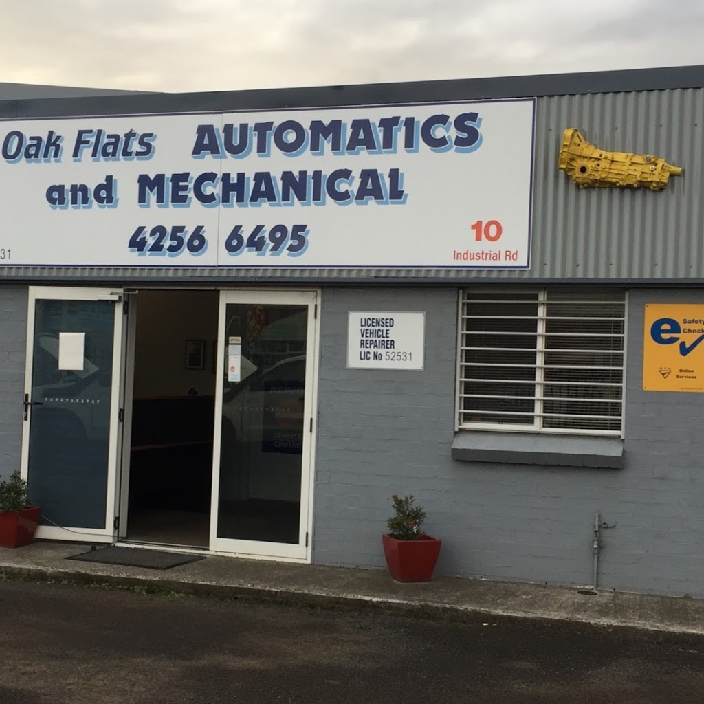 Oak Flats Automatics & Mechanical | car repair | 10 Industrial Rd, Oak Flats NSW 2529, Australia | 0242566495 OR +61 2 4256 6495
