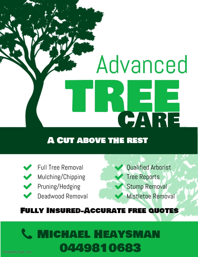 Advanced Tree Care | 536 Dry Creek Rd, Bonnie Doon VIC 3720, Australia | Phone: 0449 810 683