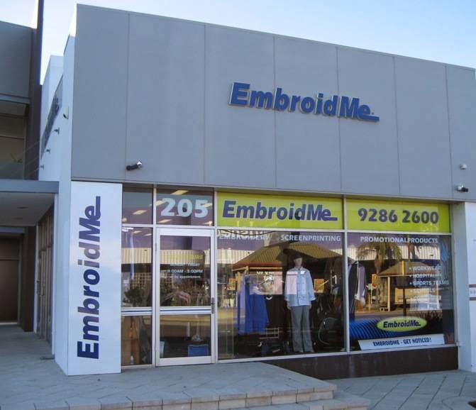 EmbroidMe Claremont | clothing store | 1/205 Stirling Hwy, Claremont WA 6010, Australia | 0892862600 OR +61 8 9286 2600