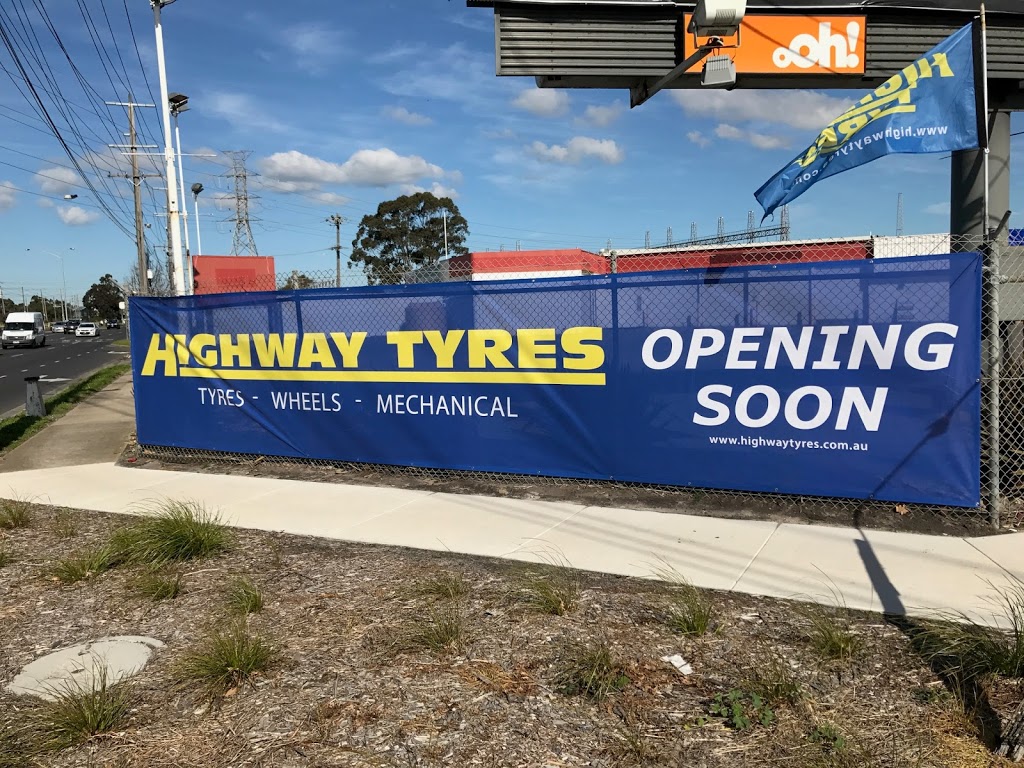 Highway Tyres | car repair | 509 Warrigal Rd, Moorabbin VIC 3189, Australia | 0385270878 OR +61 3 8527 0878