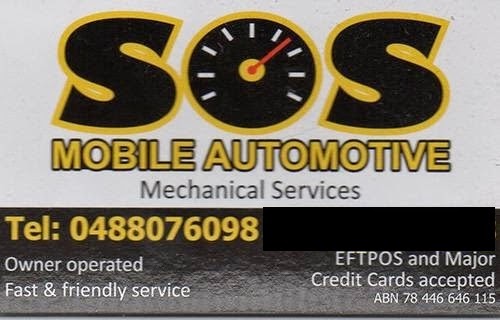 SOS Mobile Automotive | car repair | 81 Woodrose Rd, Morayfield QLD 4506, Australia | 0488076098 OR +61 488 076 098