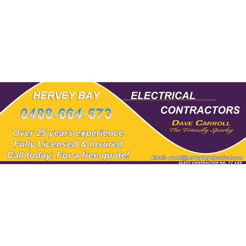 Hervey Bay Electrical Contractors | electrician | 34 Bruce St, Hervey Bay QLD 4655, Australia | 0488664573 OR +61 488 664 573