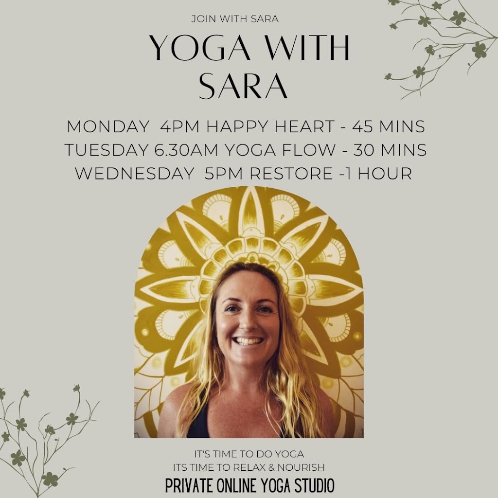 Yoga with Sara | Mudjimba Esplanade, Mudjimba QLD 4564, Australia | Phone: 0475 247 817