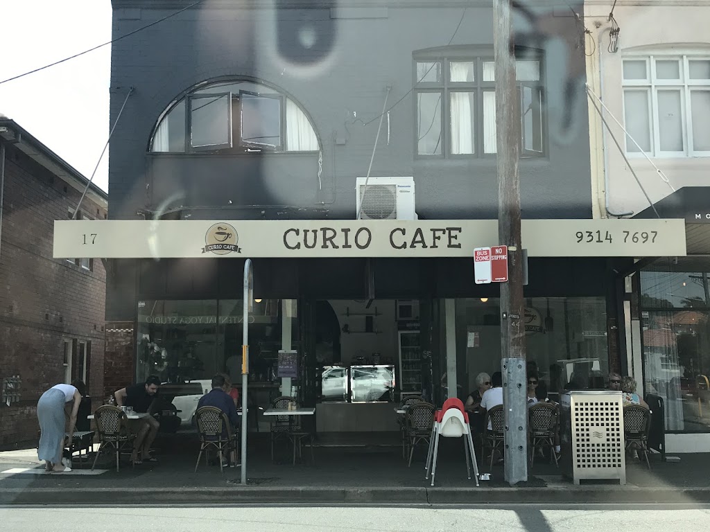 Curio Cafe | cafe | 17 Clovelly Rd, Randwick NSW 2031, Australia | 0293147697 OR +61 2 9314 7697