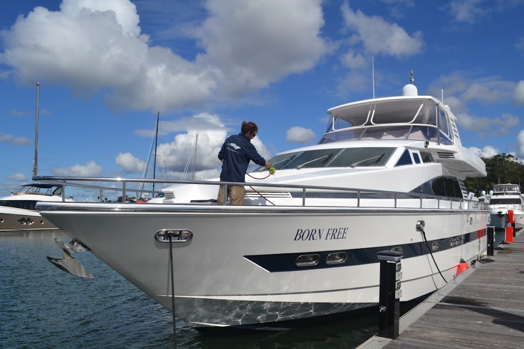 Mobile Boat Washing | Hope Harbour Marina, Hope Island QLD 4051, Australia | Phone: 1300 926 422