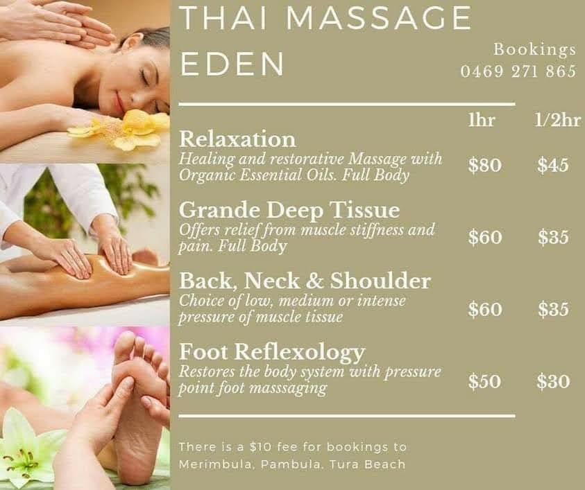 Alokah Massage | 27 Irene Cres, Eden NSW 2551, Australia | Phone: 0469 271 865