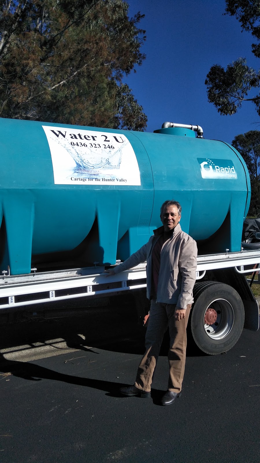 Water 2 U Hunter Valley | 1077 Sandy Creek Rd, Quorrobolong NSW 2325, Australia | Phone: 0436 323 246