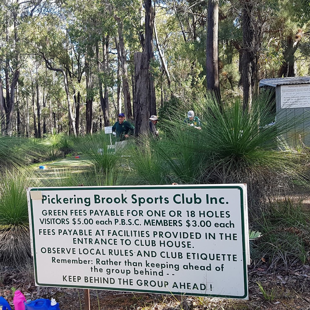 Pickering Brook Golf Club | Weston Rd, Pickering Brook WA 6076, Australia | Phone: (08) 9293 8263