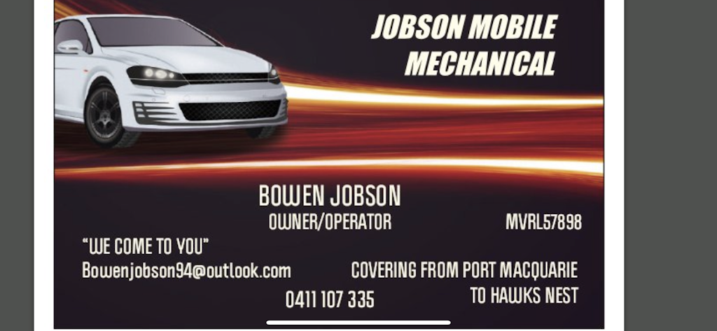 JOBSON MOBILE MECHANICAL | car repair | 381 Brimbin Rd, Brimbin NSW 2430, Australia | 0411107335 OR +61 411 107 335
