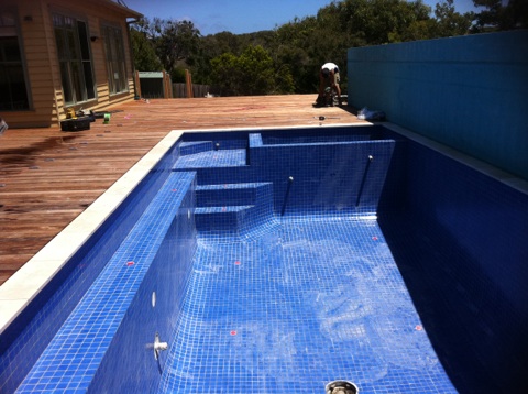 Bluegum pool renovations | 2 Stradella Ct, Mount Eliza VIC 3930, Australia | Phone: 0408 347 959