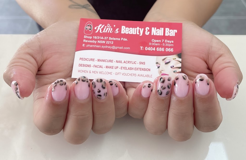 Kim’s Beauty & Nail Bar | Shop 16/37 Selems Parade, Revesby NSW 2212, Australia | Phone: 0404 686 066