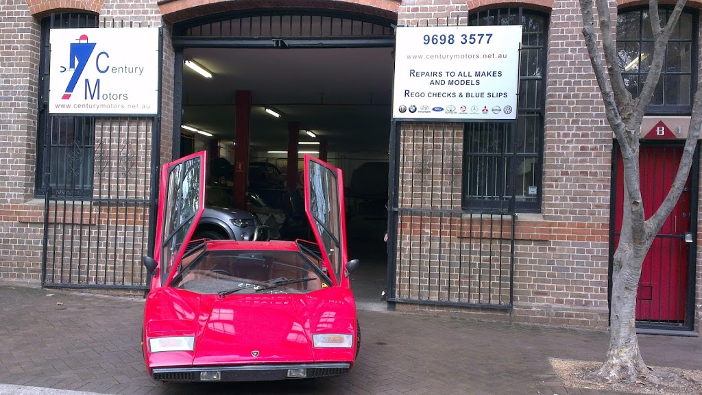 Century Motors | car repair | 14 Buckland St, Chippendale NSW 2008, Australia | 0296983577 OR +61 2 9698 3577