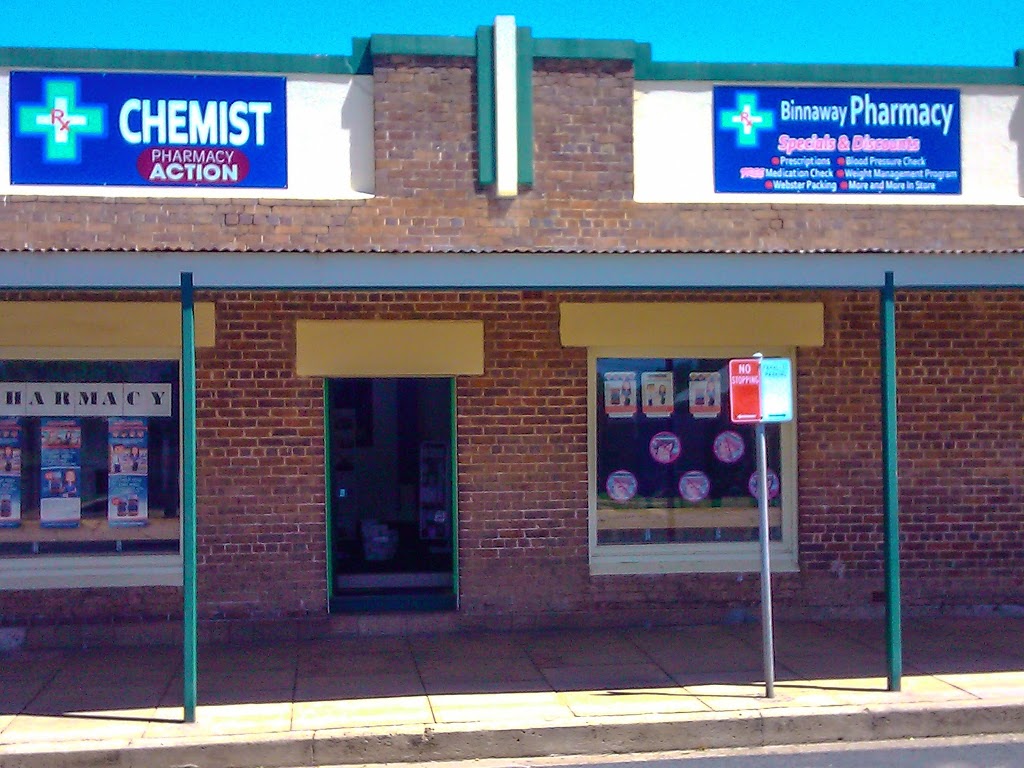 Binnaway Pharmacy | pharmacy | 16 Renshaw St, Binnaway NSW 2395, Australia | 0268441378 OR +61 2 6844 1378