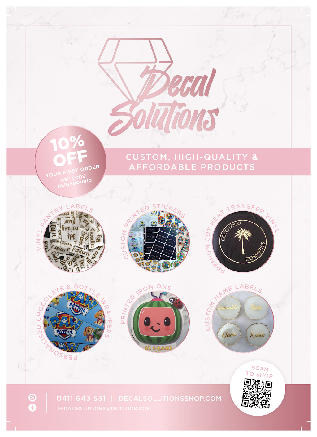Decal Solutions | 26 Ansell St, Marsden Park NSW 2765, Australia | Phone: 0411 643 531