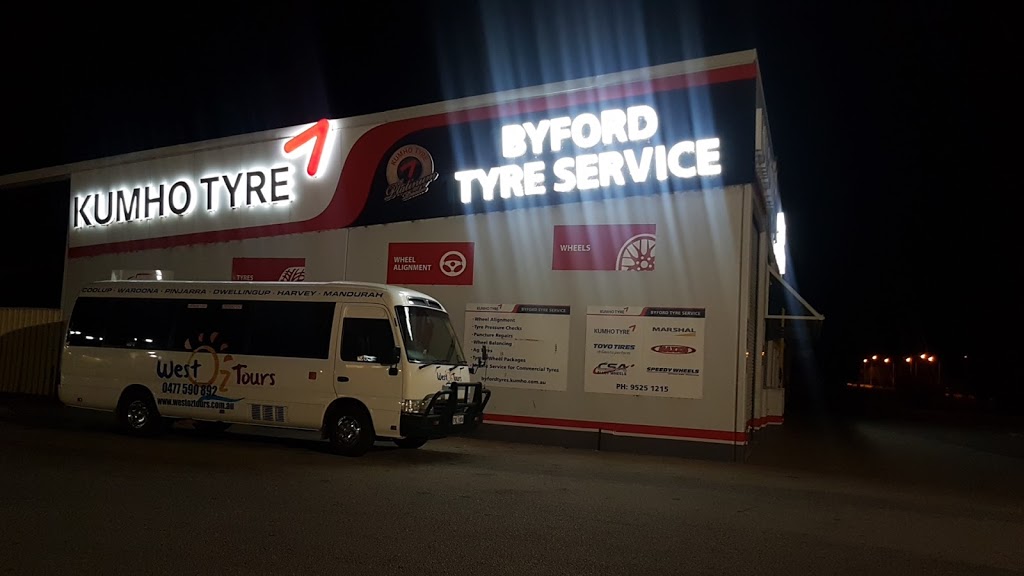 Byford Tyre Service | car repair | 1/21 S Western Hwy, Byford WA 6122, Australia | 0895251215 OR +61 8 9525 1215