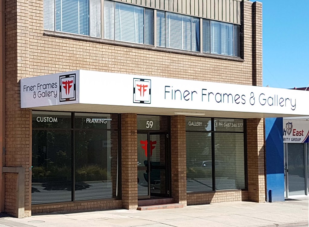 Finer Frames and Gallery | art gallery | 59 High St, Wodonga VIC 3690, Australia | 0487346377 OR +61 487 346 377