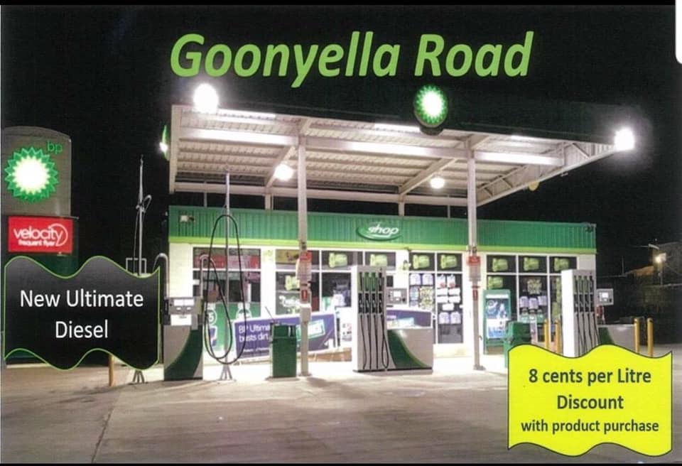 BP Moranbah at CNR Goonyella Road & Colliery St | gas station | Cnr Industrial Ave &, Colliery, Moranbah QLD 4744, Australia | 0749415444 OR +61 7 4941 5444