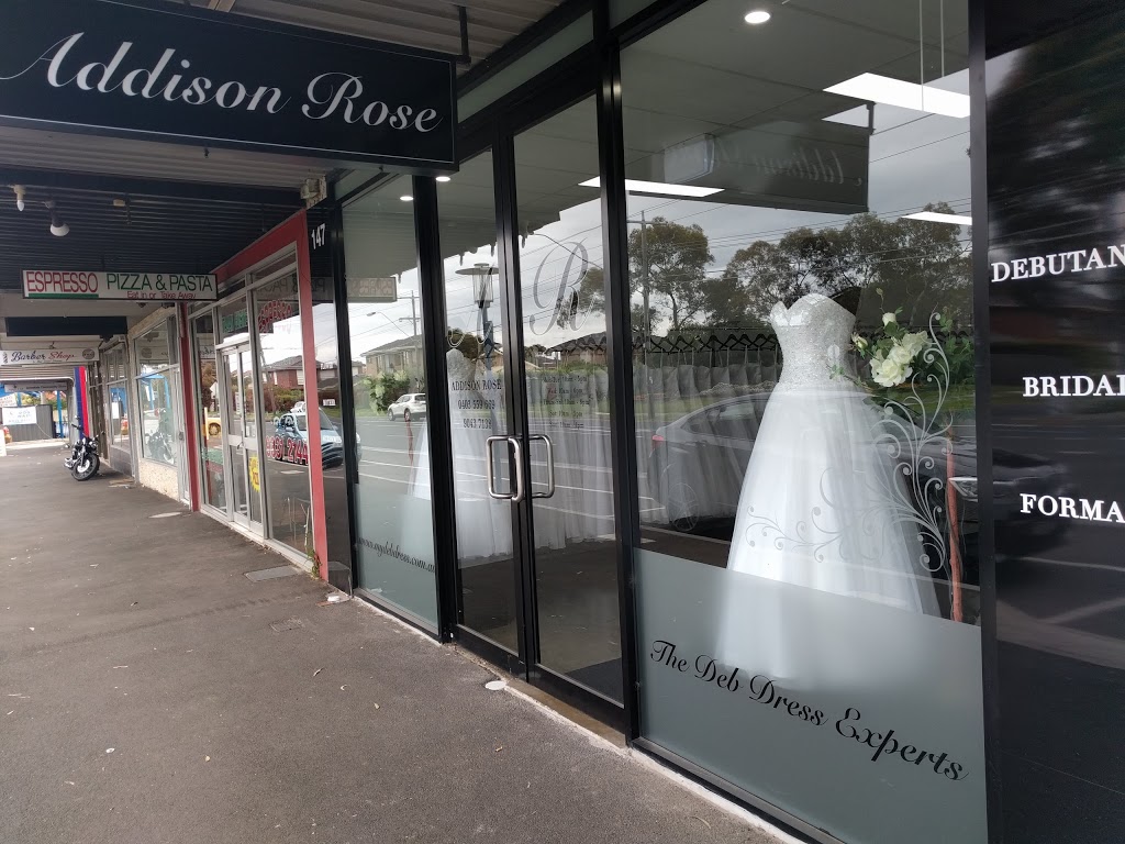 Addison Rose Deb Dresses | 147 Military Rd, Avondale Heights VIC 3034, Australia | Phone: 0411 981 214