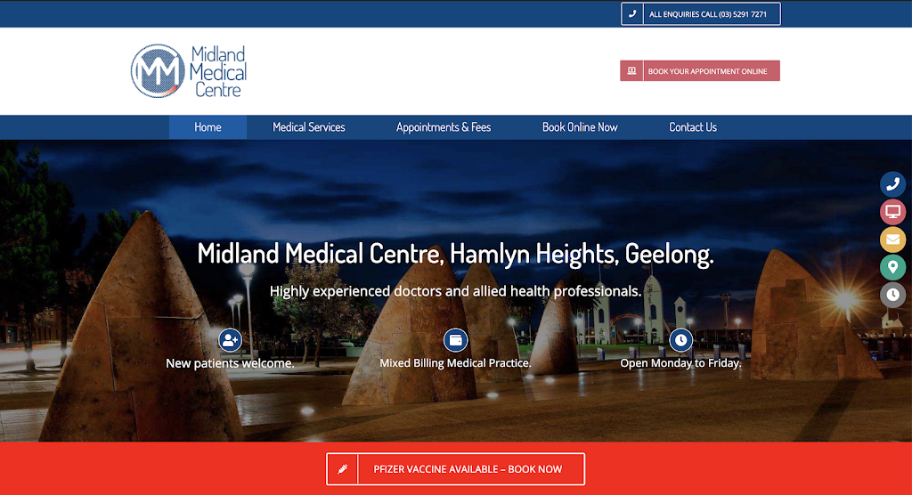 Midland Medical Centre | 126 Ballarat Rd, Hamlyn Heights VIC 3215, Australia | Phone: (03) 5291 7271
