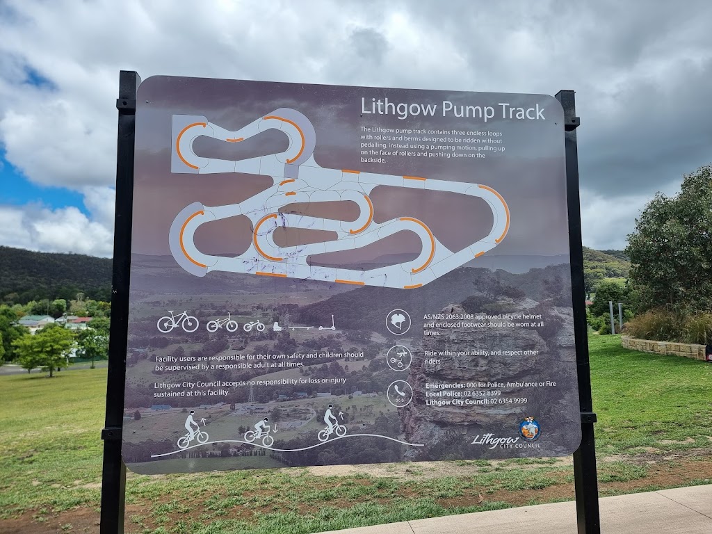 Lithgow Pump Track |  | 1016, A32, Bowenfels NSW 2790, Australia | 0263549999 OR +61 2 6354 9999