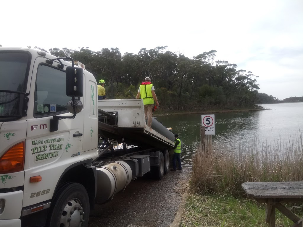 East Gippsland Tilt Tray Service | storage | 252 Colquhoun Rd, Lakes Entrance VIC 3909, Australia | 0417106563 OR +61 417 106 563