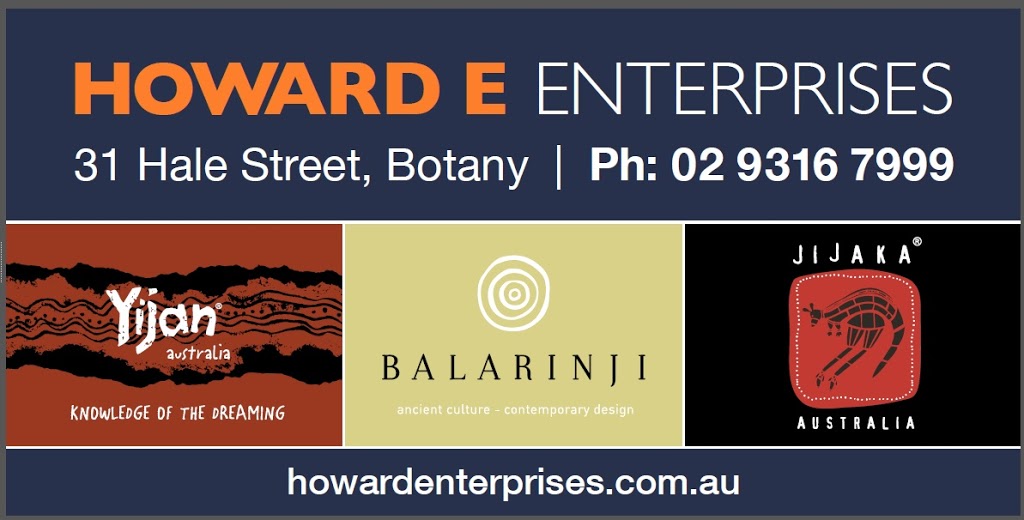 Howard E. Enterprises | art gallery | 31 Hale St, Botany NSW 2019, Australia | 0293167999 OR +61 2 9316 7999