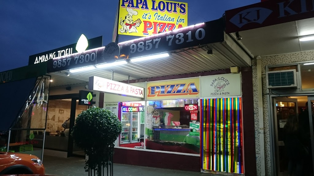 Papa Louis Pizza and Pasta | 11 Village Ave, Doncaster VIC 3108, Australia | Phone: (03) 9857 7300
