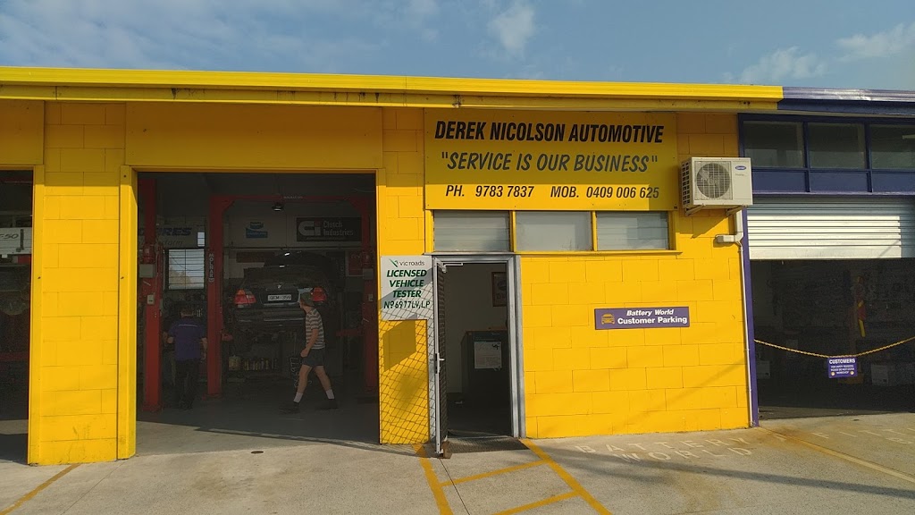Derek Nicolson Automotive | car repair | 12 Franklin Ct, Frankston VIC 3199, Australia | 0397837837 OR +61 3 9783 7837