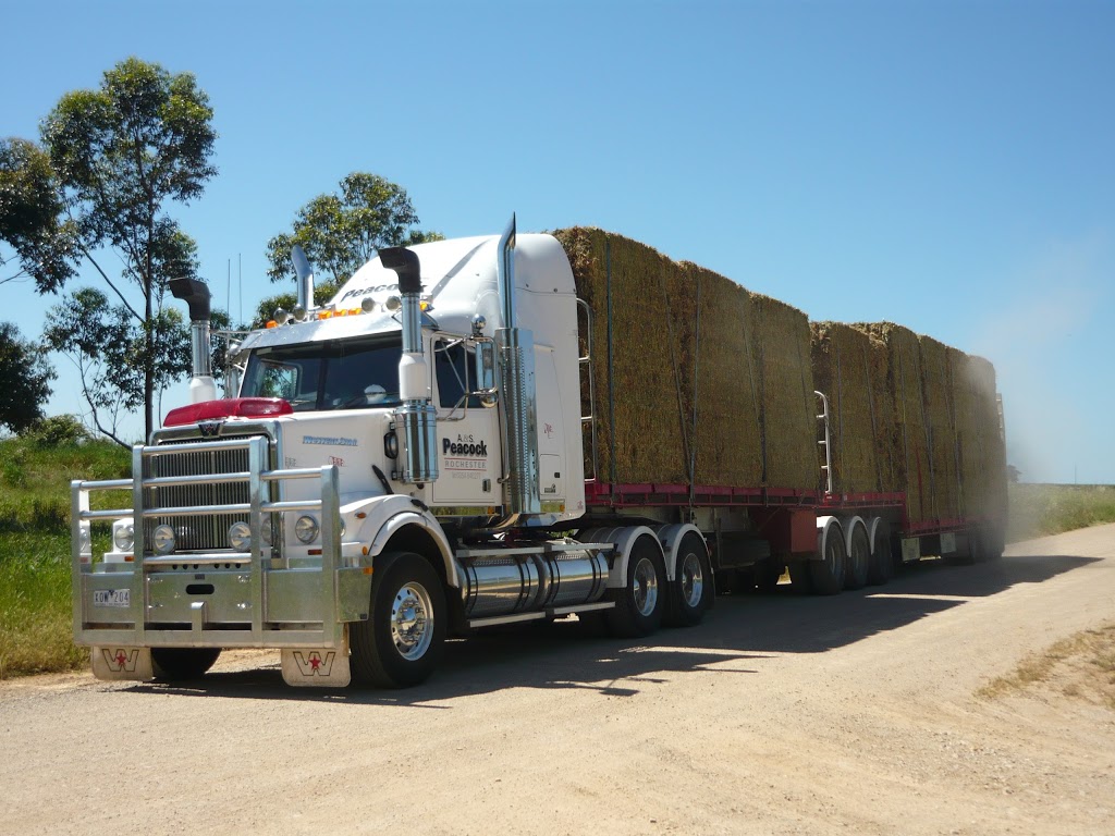 Peacocks Transport & Hay Contracting | moving company | 72 Letcher Rd, Nanneella VIC 3561, Australia | 0354846277 OR +61 3 5484 6277