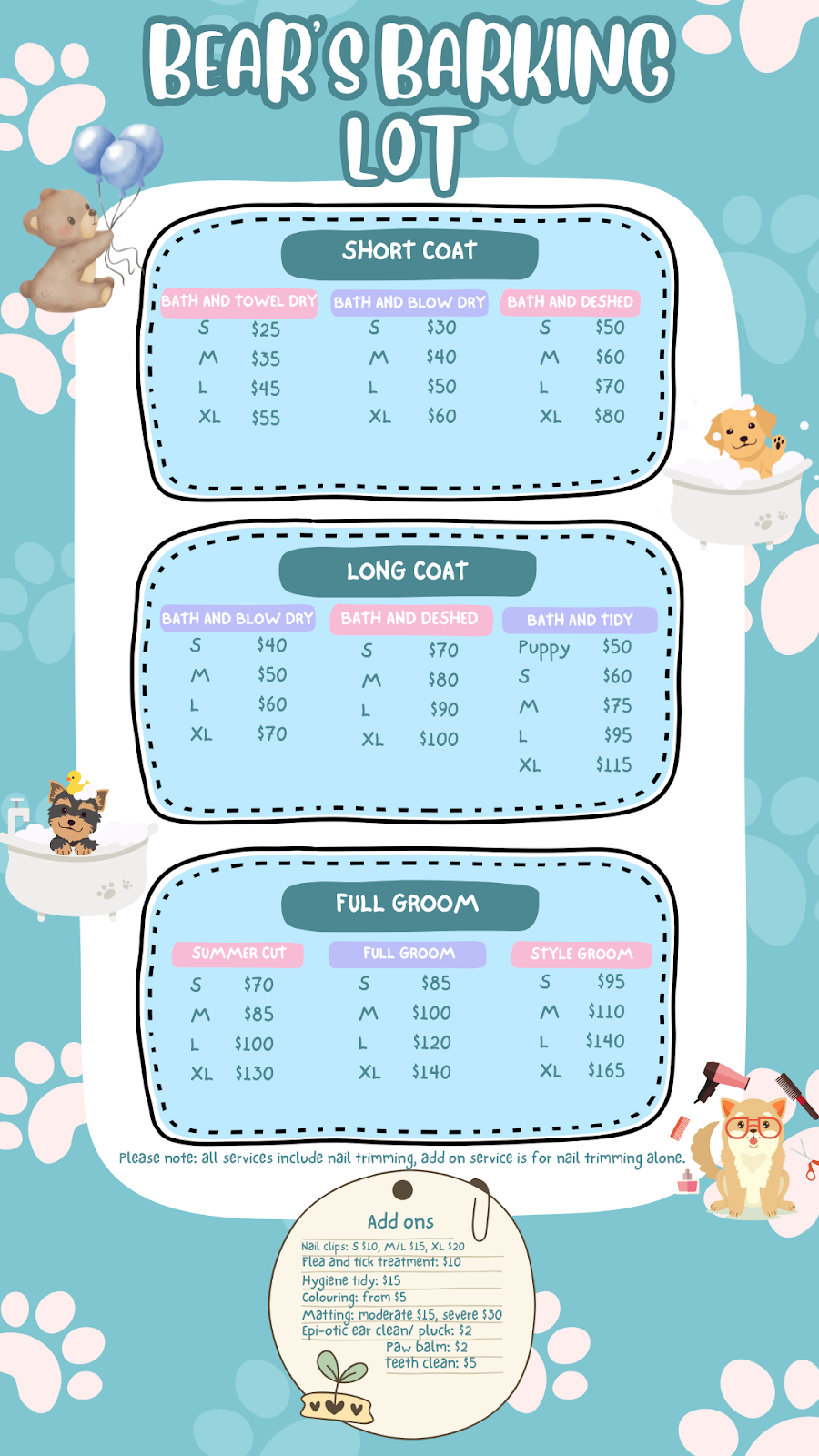 Bears Barking Lot | 24 Mahogany Dr, Plainland QLD 4341, Australia | Phone: 0458 898 973