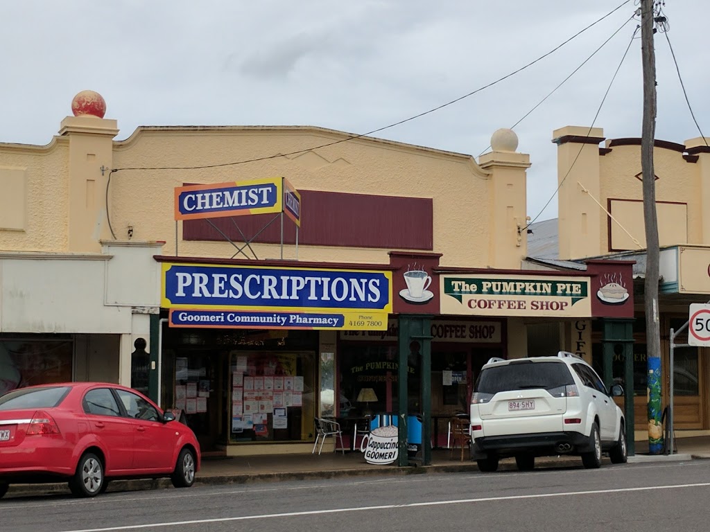 Goomeri Community Pharmacy | pharmacy | 1/19 Moore St, Goomeri QLD 4601, Australia | 0741697800 OR +61 7 4169 7800