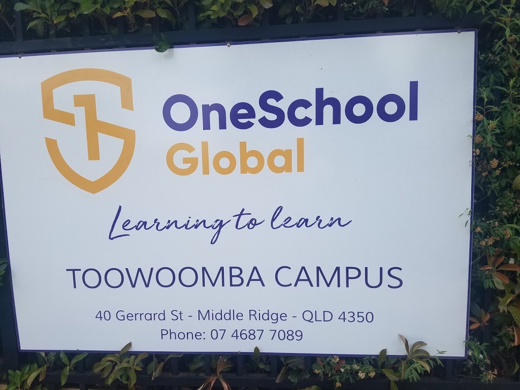 One school toowoomba campus | school | 40 Gerrard St, Middle Ridge QLD 4350, Australia