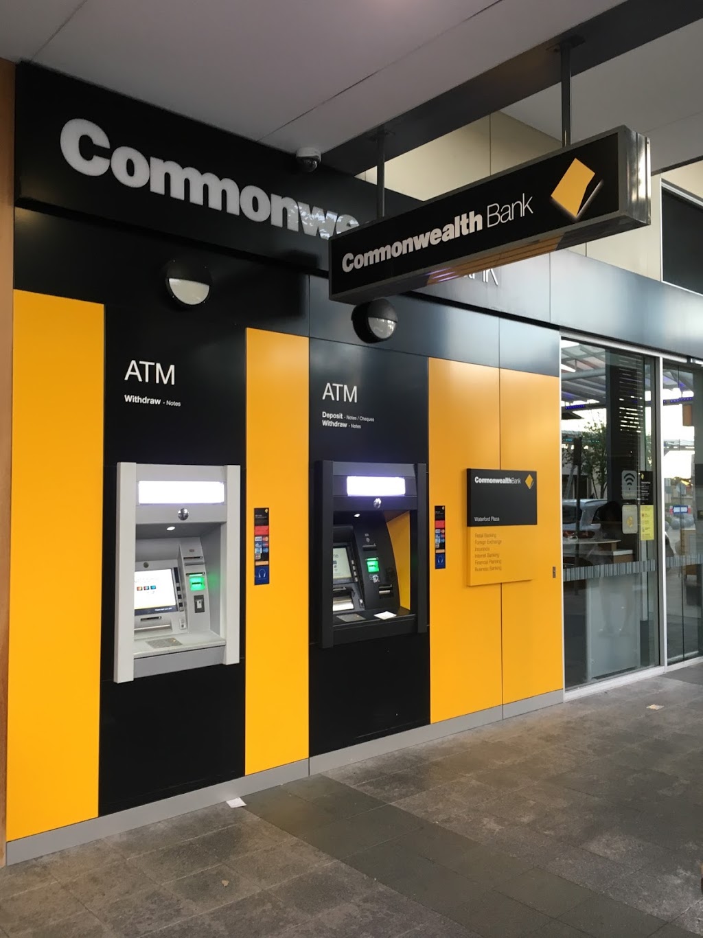 Commonwealth Bank | bank | CNR Kent Street & Manning RD, Tenancy 33 Waterford Plaza Shopping Centre, Karawara WA 6152, Australia | 132221 OR +61 132221
