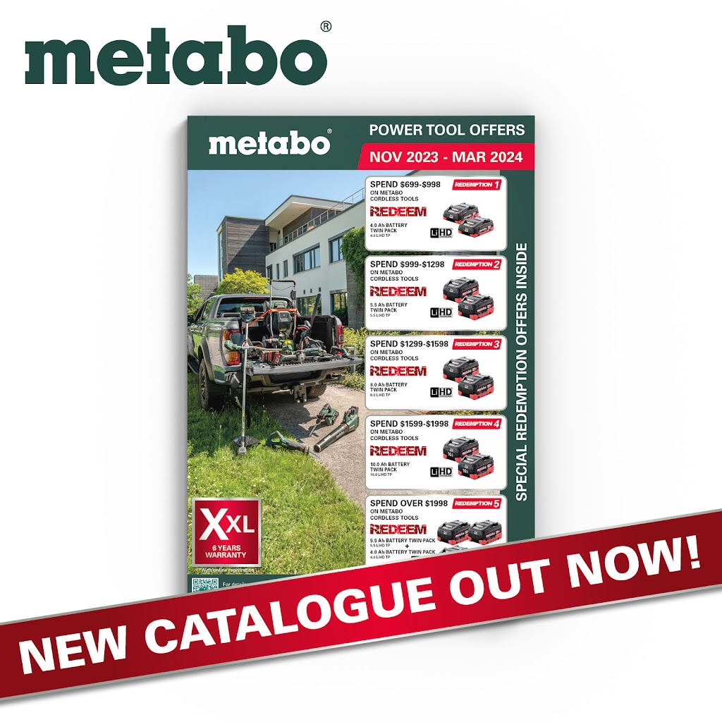 Metabo Australia | 10 Dalmore Dr, Scoresby VIC 3179, Australia | Phone: (03) 9765 0199