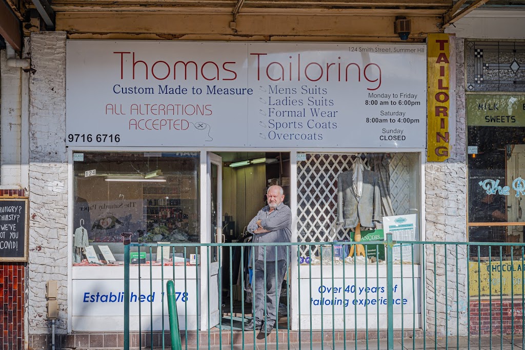 Thomas Tailoring |  | 124 Smith St, Summer Hill NSW 2130, Australia | 0297166716 OR +61 2 9716 6716