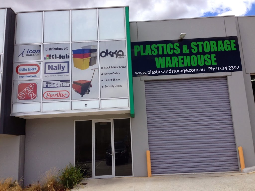 Plastics and Storage Warehouse | storage | 2/15 Lindon Ct, Tullamarine VIC 3043, Australia | 1800755809 OR +61 1800 755 809
