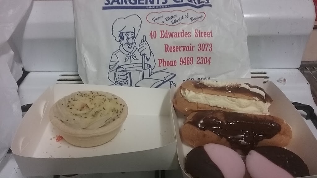 Sargents Cakes | bakery | 40 Edwardes St, Reservoir VIC 3073, Australia | 0394692304 OR +61 3 9469 2304