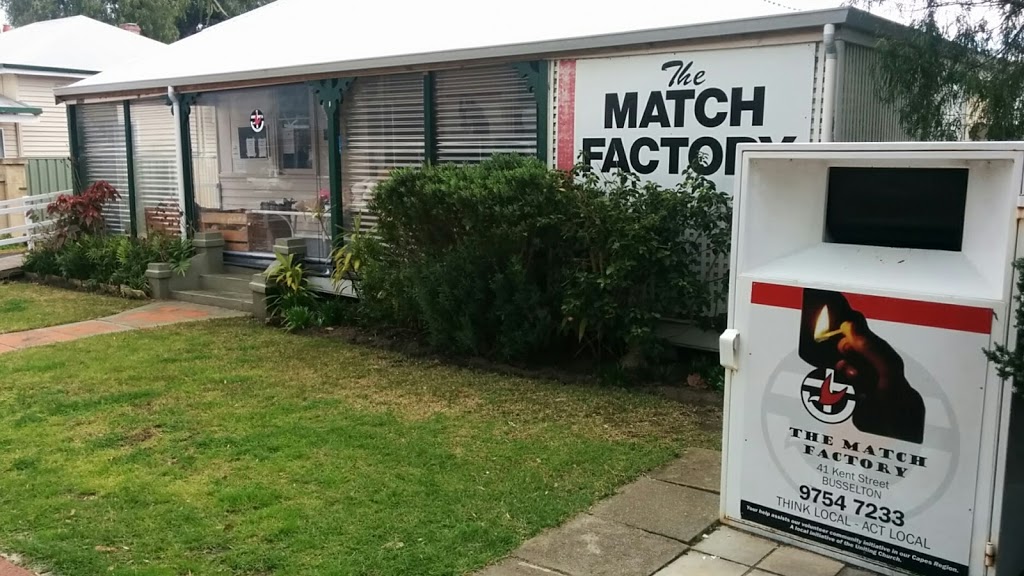 The Match Factory | 41 Kent St, Busselton WA 6280, Australia | Phone: 87547233