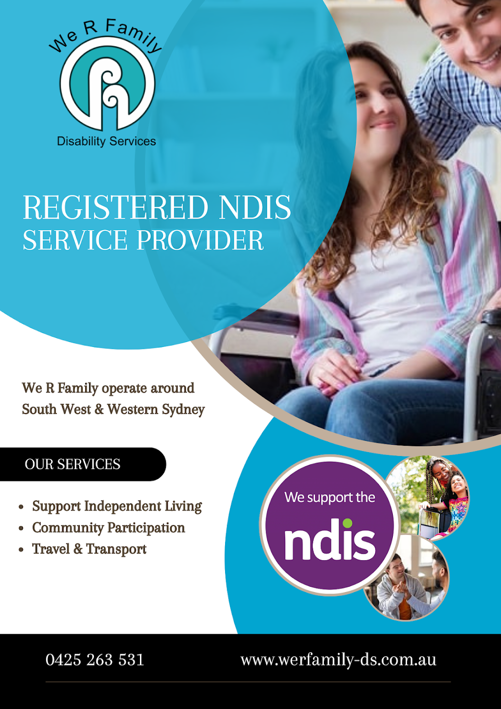WE R FAMILY DISABILITY SERVICES | 5 Howden St, Holsworthy NSW 2173, Australia | Phone: 0425 263 531
