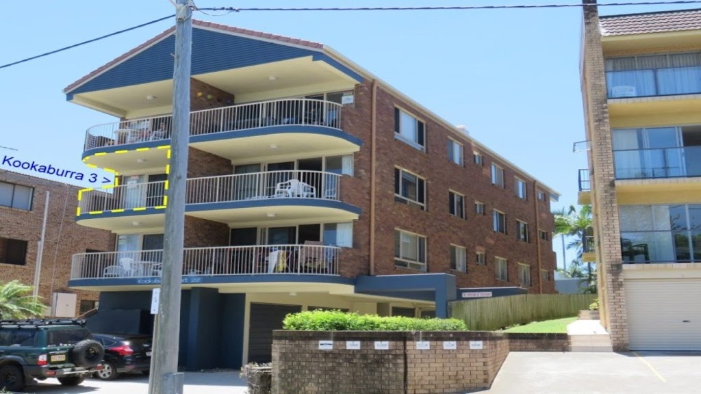 Kookaburra Unit/Apartment 3 | lodging | 22 The Esplanade, Caloundra QLD 4551, Australia | 0754912000 OR +61 7 5491 2000