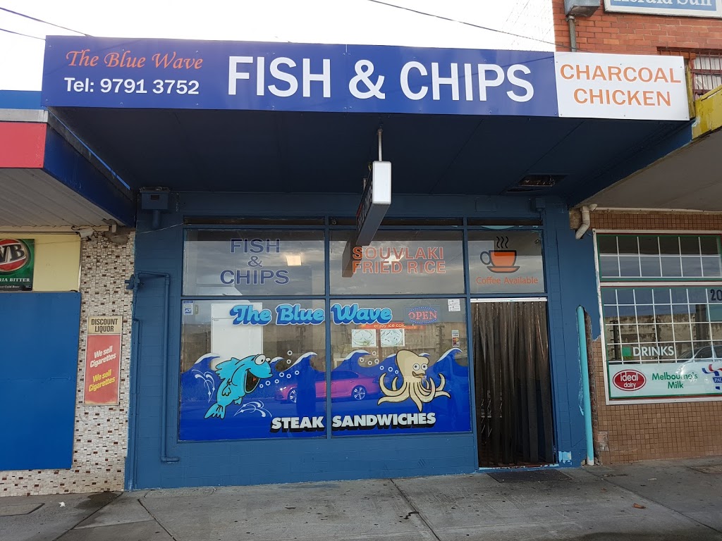 The Blue Wave Fish & Chips | 18 Heyington Cres, Noble Park North VIC 3174, Australia | Phone: (03) 9791 3752
