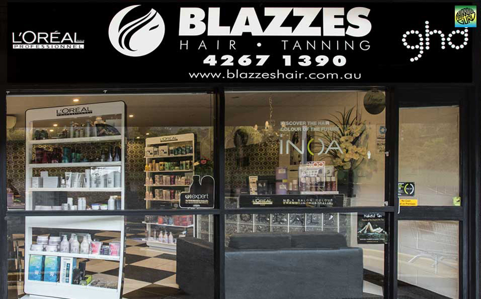 Blazzes Hair & Tanning | hair care | 10/282-298 Lawrence Hargrave Dr, Thirroul NSW 2515, Australia | 0242671390 OR +61 2 4267 1390